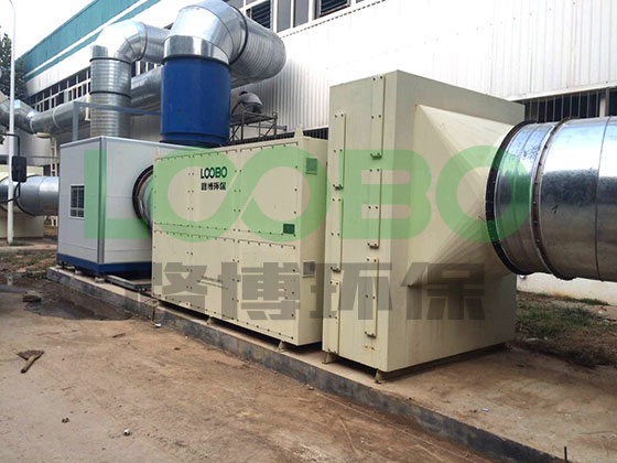 中國重汽集團(tuán)廢氣凈化項目順利竣工