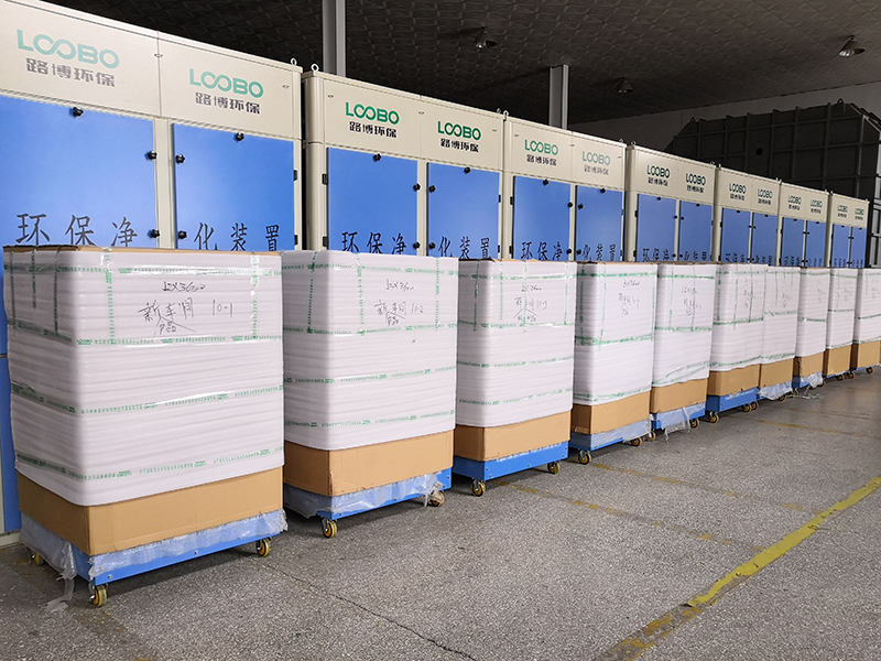 專(zhuān)業(yè)焊煙凈化器廠家焊接煙塵凈化器發(fā)貨現(xiàn)場(chǎng)