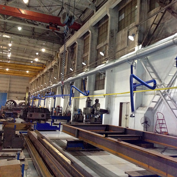 路博環(huán)保淺談中央焊接煙塵凈化系統(tǒng)在車間除塵中的應用