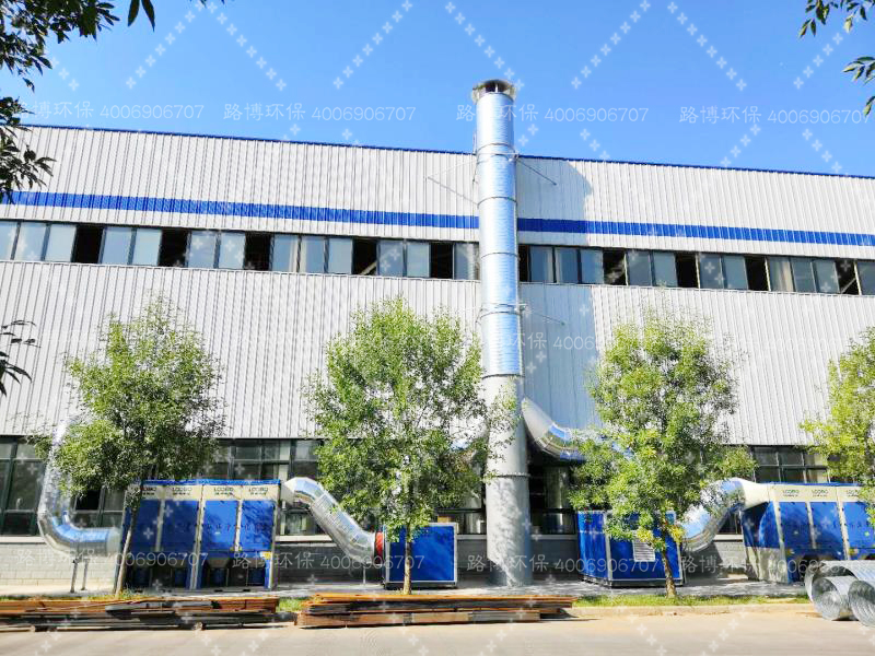 機械制造業(yè)車間煙塵凈化項目竣工