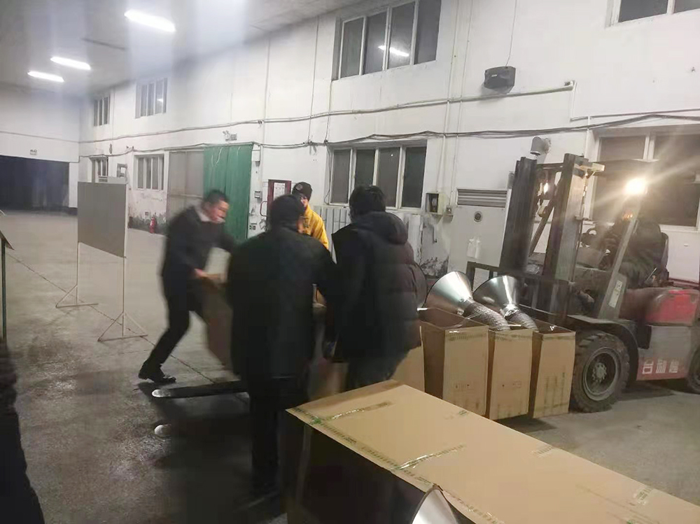 路博環(huán)保加班加點(diǎn)，確保按時(shí)交貨