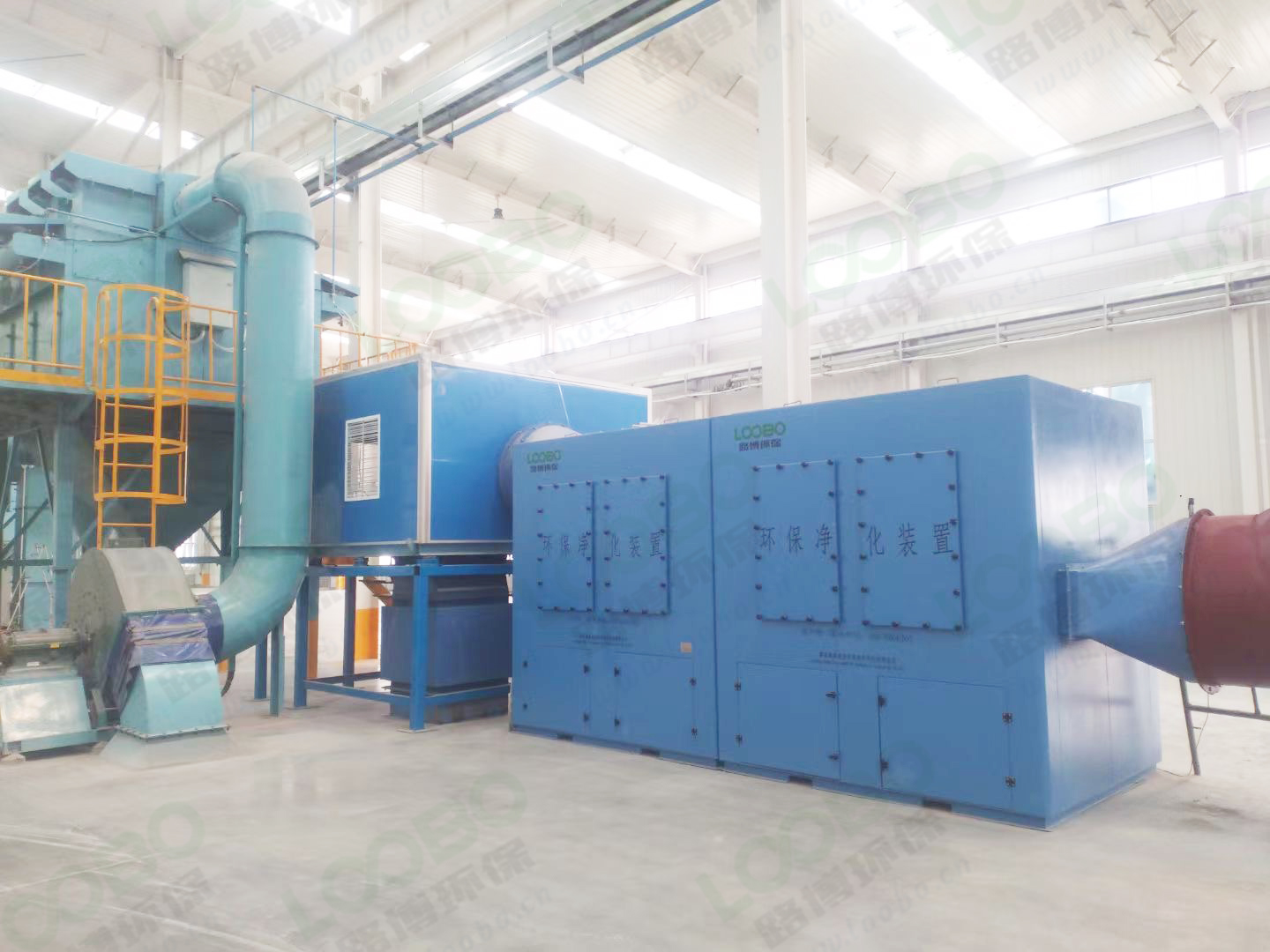 打磨除塵凈化系統(tǒng)竣工-機(jī)械行業(yè)案例展示